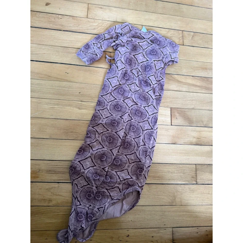 The Woods by Kate Quinn Beechwood modal infant nightgown knotted gown